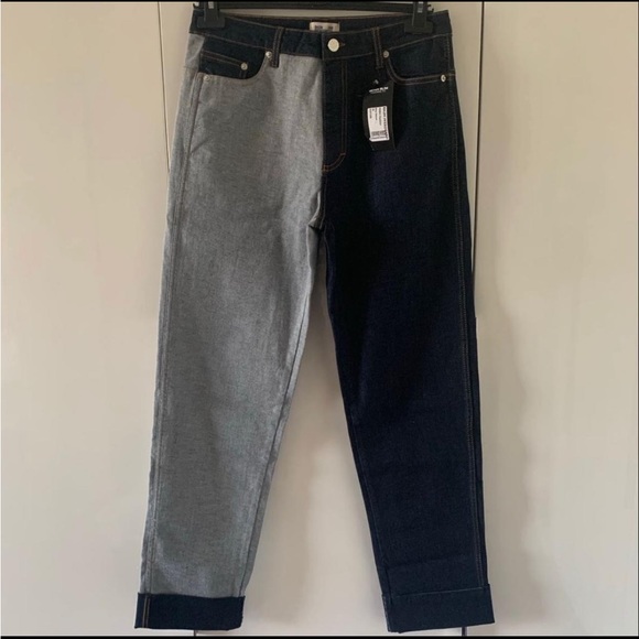 Baum und pferdgarten colour blocked denim jeans - Picture 3 of 5
